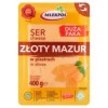 Ser Mlekpol Złoty Mazur Plastry 400 G