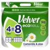 Papier Toaletowy Velvet Eco Roll Rumian 4 Szt.