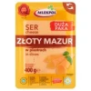 Ser Mlekpol Złoty Mazur Plastry 400 G
