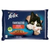Karma Kot Felix Fantastic Wołowina Kurczak 4*85 G Nestle