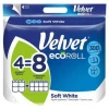 Papier Toaletowy Velvet Eco Roll Biały 4 Szt.