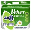 Papier Toaletowy Velvet Eco Roll Rumian 4 Szt.